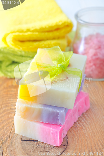 Image of soap and salt