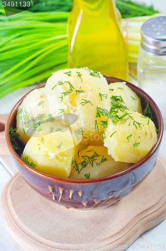 Image of boiled potato