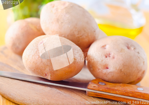 Image of raw potato