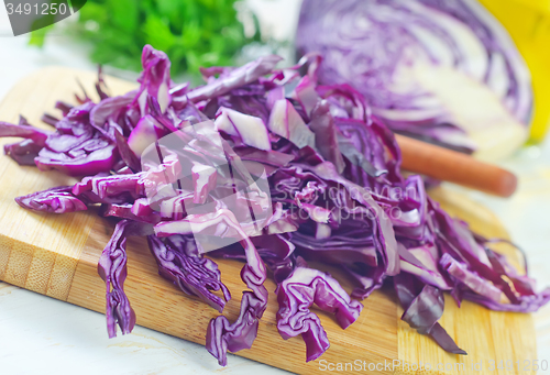 Image of blue cabbage