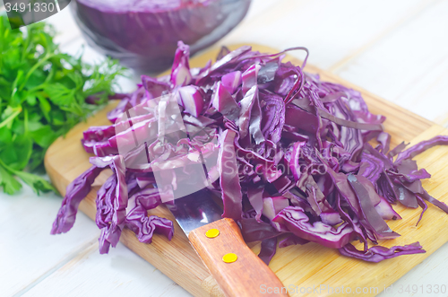 Image of blue cabbage