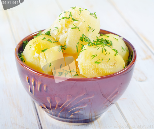 Image of boiled potato