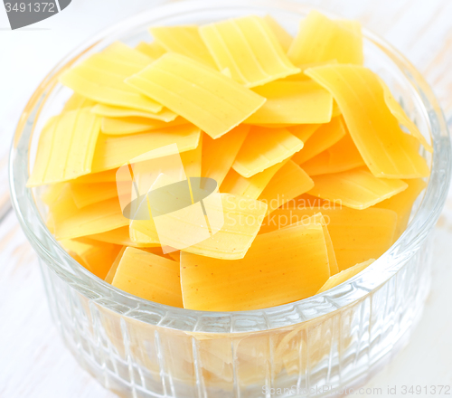 Image of raw pasta