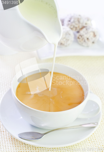 Image of cocoa with candy