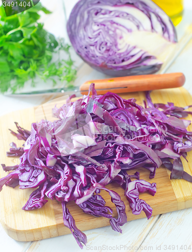 Image of blue cabbage