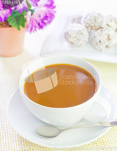Image of cocoa with candy