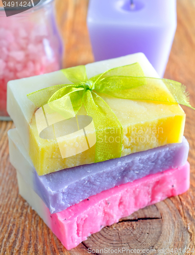 Image of soap and salt