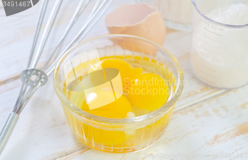 Image of ingredients for dough