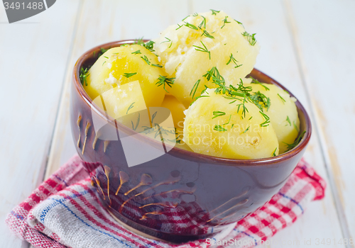 Image of boiled potato