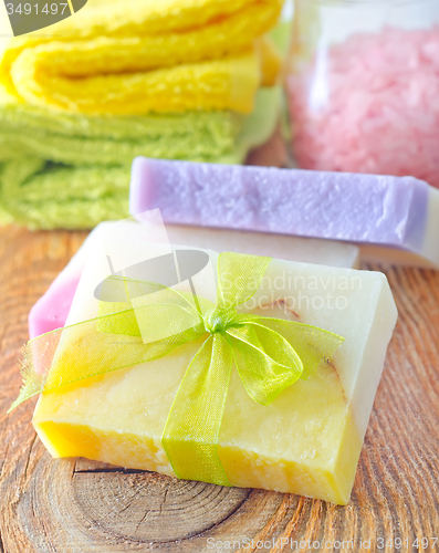 Image of soap and salt