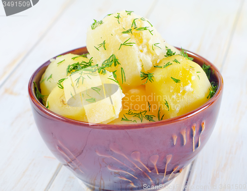 Image of boiled potato