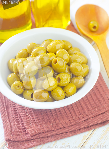 Image of green olives