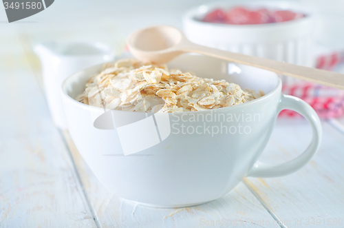 Image of oat flakes