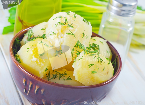 Image of boiled potato