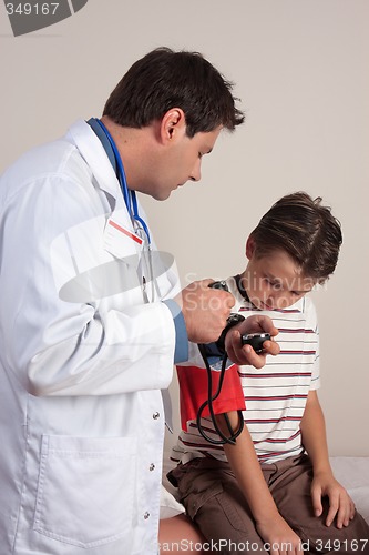 Image of Medical checkup - blood pressure