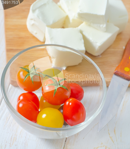Image of feta and tomato