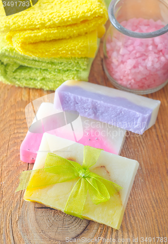 Image of soap and salt