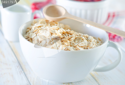Image of oat flakes