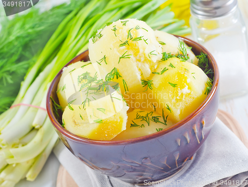 Image of boiled potato