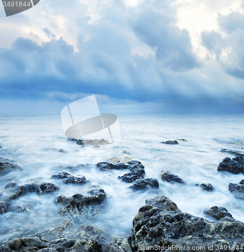 Image of Storm on the sea
