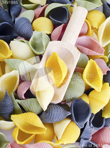 Image of color pasta