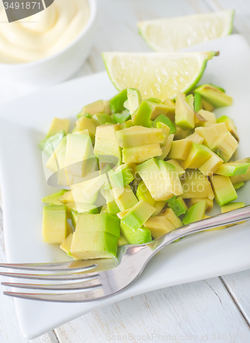 Image of salad with avocado