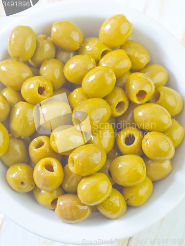 Image of green olives