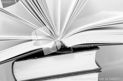 Image of open books