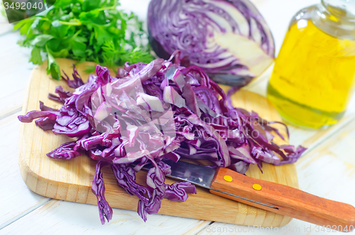 Image of blue cabbage