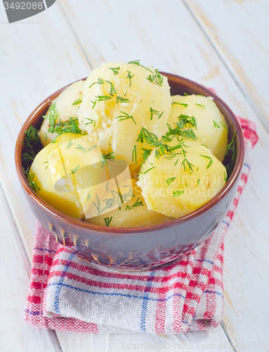 Image of boiled potato