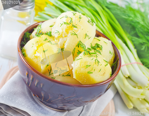 Image of boiled potato