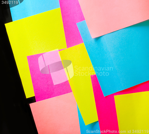 Image of color paper