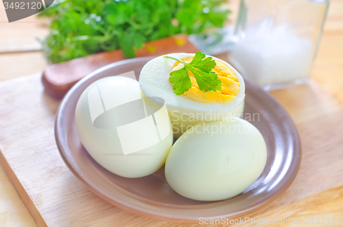 Image of boiled eggs