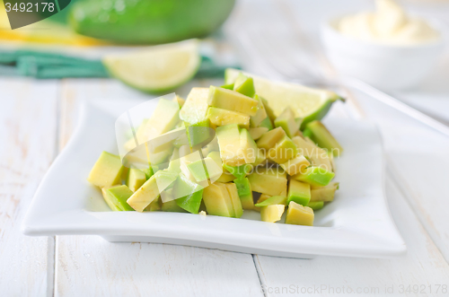 Image of salad with avocado