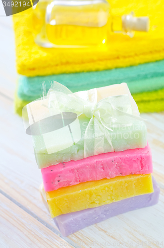 Image of color soap