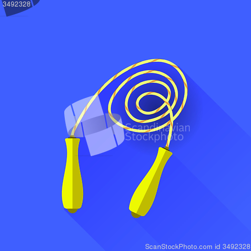 Image of Yellow Skipping Rope