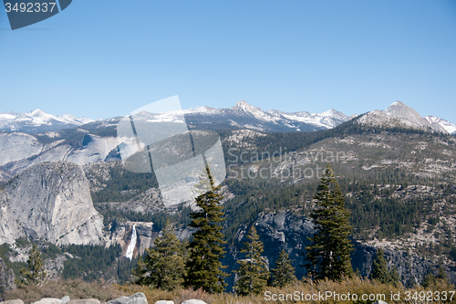 Image of Hiking panaramic train in Yosemite