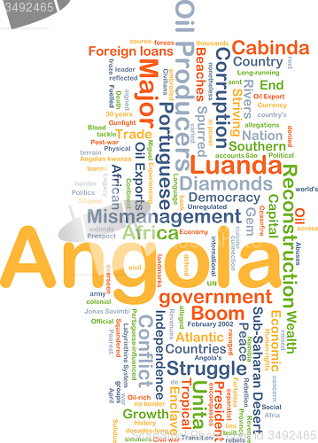 Image of Angola background concept