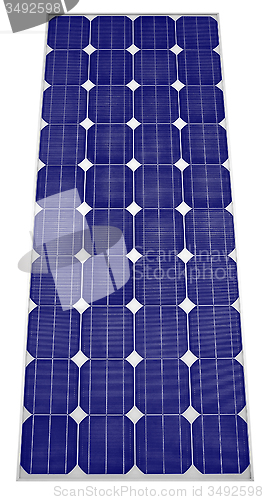 Image of Blue Solar panel