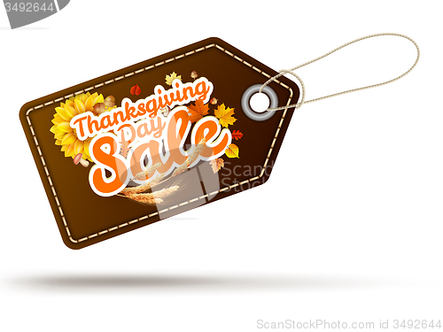 Image of Thanksgiving Day sale. EPS 10