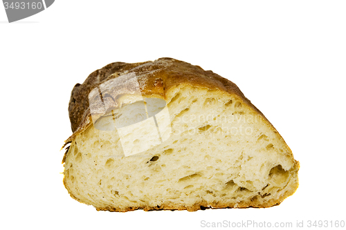 Image of cut white bread 