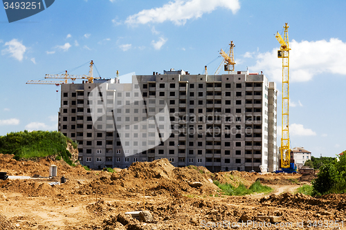 Image of   new building  