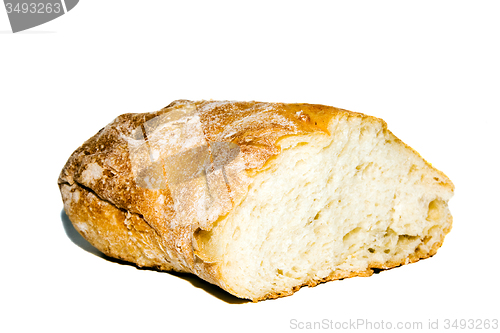 Image of cut white bread 