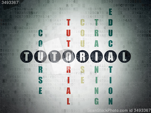 Image of Studying concept: Tutorial in Crossword Puzzle