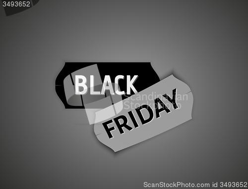Image of black friday stickers