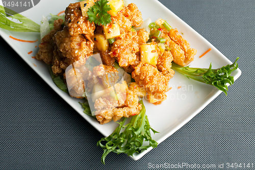 Image of Thai Pineapple Fried Calamari