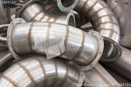 Image of Industrial ducting parts