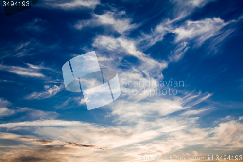Image of   sky with clouds