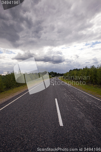 Image of asphalted road  