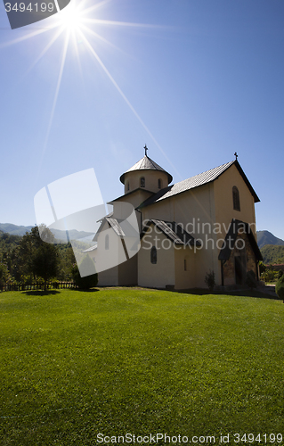 Image of small monastery  